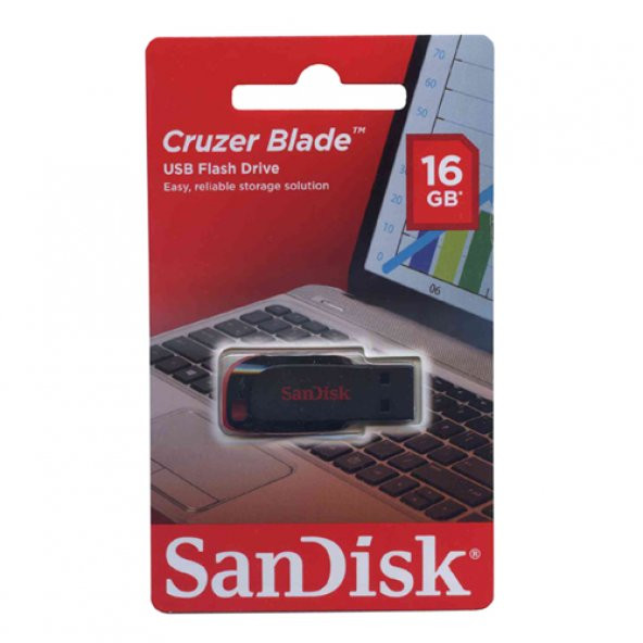 SanDisk Cruzer Blade 16GB Usb Bellek  (SDCZ50-016G-B35)