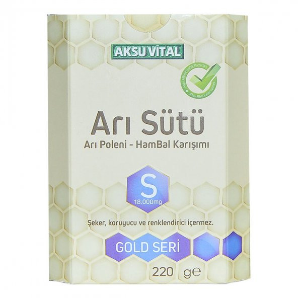 Aksuvital Arı Sütü Polen Bal Karışımı 18.000 MG - 3