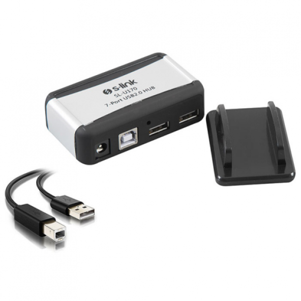 S-LINK SL-U170 7 PORT USB 2.0 ADAPTÖRLÜ HUB - 2