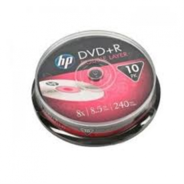 HP DVD+R DL 8,5 GB 10 LU C.BOX-DRE00060-3