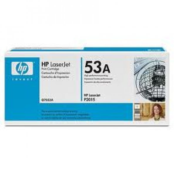 HP Q7553A (53A) SIYAH TONER 3.000 SAYFA