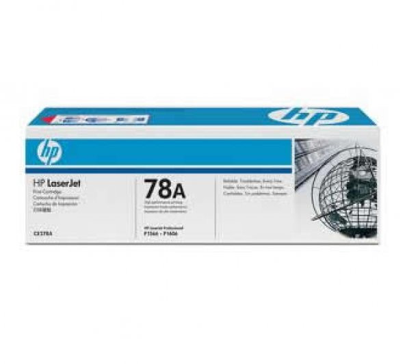 HP CE278A (78A) SIYAH TONER 2.100 SAYFA