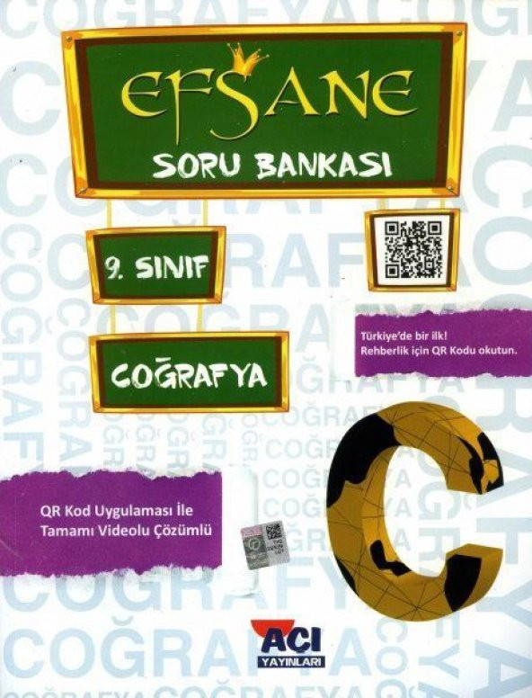 Açı Yayınları 9. Sınıf Coğrafya Efsane Soru Bankası