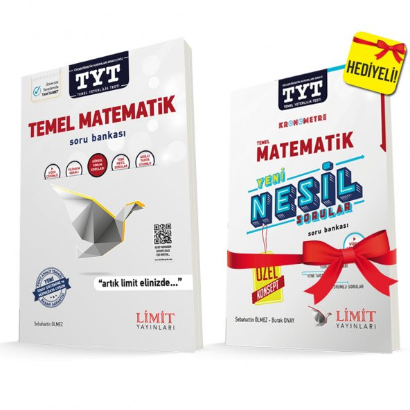 Limit Yayınları TYT Temel Matematik Soru Bankası - HEDİYELİ