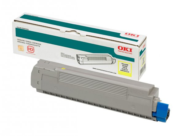 OKI 44059169 SARI TONER / MC851, MC861 / 7300 SAYFA