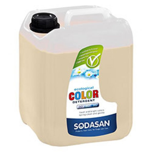 SODASAN Organik Çamaşır Yıkama Sıvısı (COLOR, Misket Limonlu) 5L