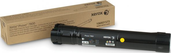 XEROX 106R01573 PHASER 7800 YUKSEK KAP. SIYAH TONER KARTUSU 24000
