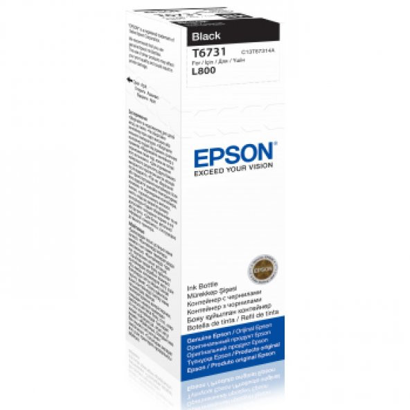 EPSON C13T67314A KARTUS-BLACK-70ML/L800/L1800