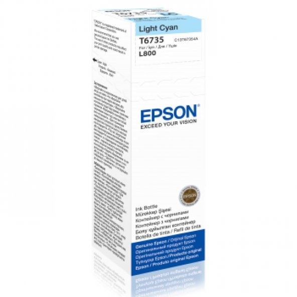 EPSON C13T67354A KARTUS-L. CYAN-70ml/L800/L1800