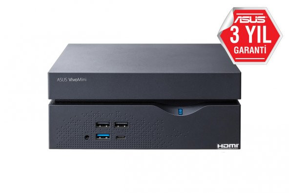 ASUS MINIPC VC66-B044M i3-7100 4G DDR4 500G DOS KB+MS 3YIL HDMI-D - 3