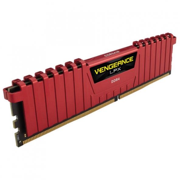 CORSAIR CMK8GX4M1A2400C16R 8GB DDR4 2400MHz CL16 VENGEANCE RED LP
