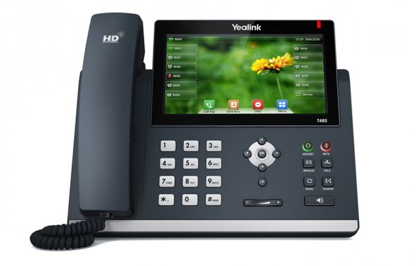 YEALINK SIP-T48S IP PHONE 7 INC 800X480 COLOR TOUCH SCREEN 2PORTX