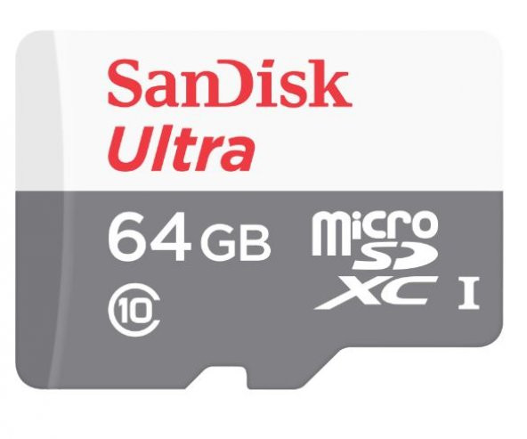 64GB MICRO SD ANDROID 80 MB/S SANDISK SDSQUNS-064G-GN3MN