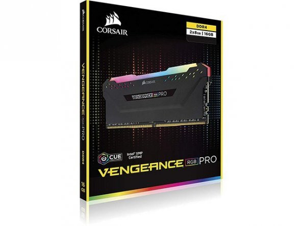 CORSAIR CMW16GX4M2C3600C18 16GB (2X8GB) DDR4 3600MHz BLACK VENGEA