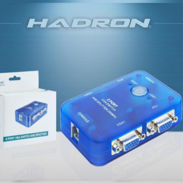 HADRON HD239 2 PORT VGA SWITCH&SPLITTER