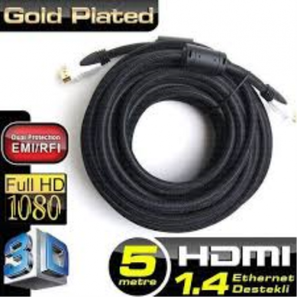 DARK HDMI 5M HDMI KABLO V1.4 ALTIN DK-HD-CV14L500