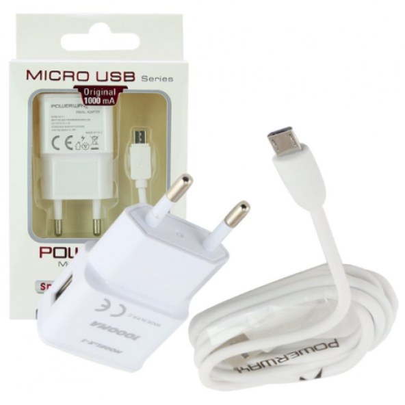 POWERWAY X-1 MICRO USB 1000MA CHARGER
