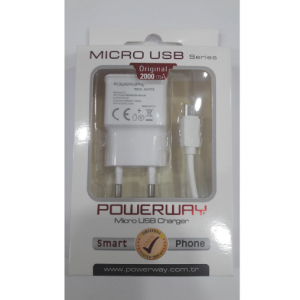 POWERWAY X-13  MICRO USB 2000MA CHARGER