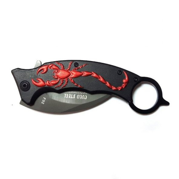 Cold Steel Siyah Karambit CS GO Bıçak Çakı Av Piknik Bıçağı - 5