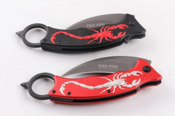 Cold Steel Siyah Karambit CS GO Bıçak Çakı Av Piknik Bıçağı - 6