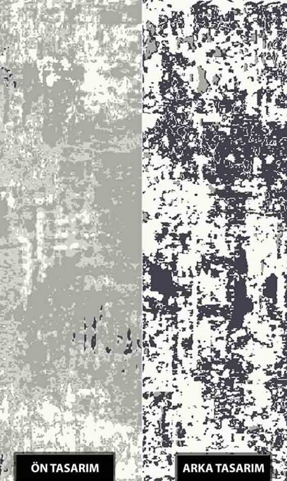 Çift Taraflı Karışık Renk Modern İnce Yazlık Kilim - HS9513P - 2