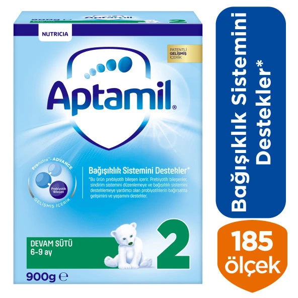 Aptamil 2 Devam Sütü 900 g 6-9 Ay