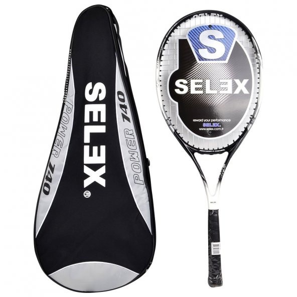 Selex 27" Power 740 Tenis Raketi Tek Parça - Tam Kılıf