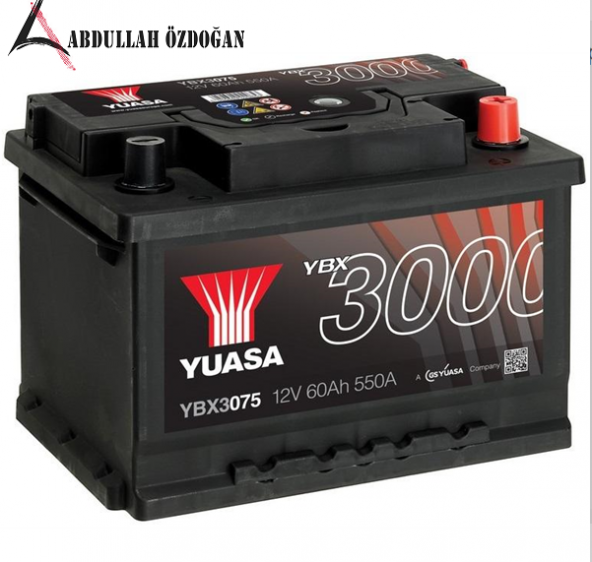 YUASA AKÜ 60 AMPER (İNCİ AKÜ ÜRETMEKTEDİR)