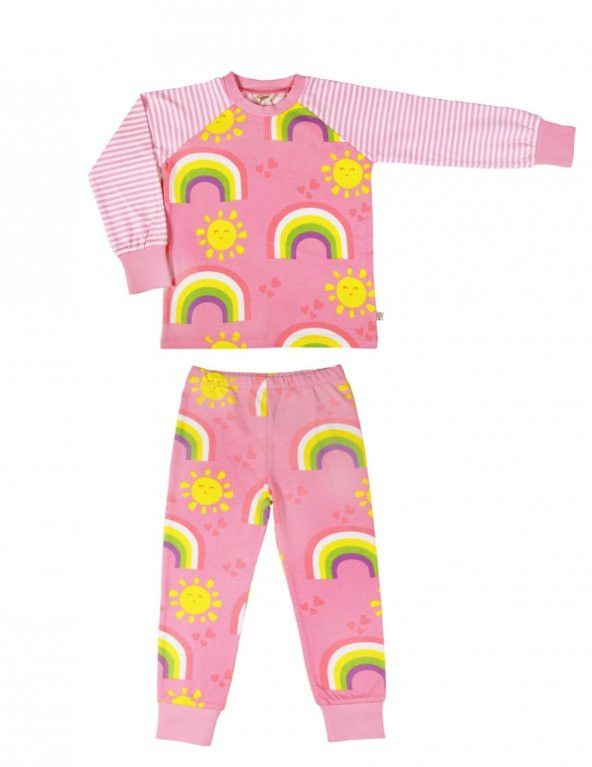 Rainbow Çocuk Pijama Takımı 6 Yaş