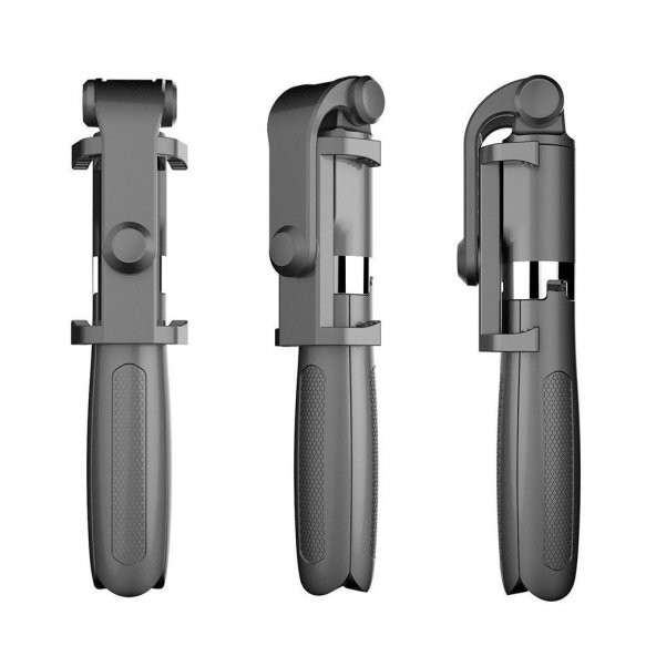 Tripod Özellikli Selfie Çubuğu Selfie Monopod Bluetooth Kumandalı - 5