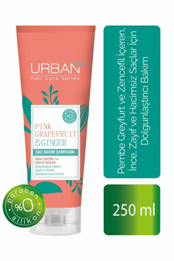 Urban Care Şampuan Pınk Grapefruıt & Gınger 250 Ml