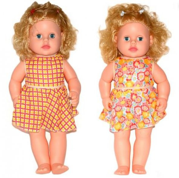 OYUNCAK BÜYÜK BOY KONUŞAN ET BEBEK ELBİSELİ TÜRKÇE SESLİ 60 CM - 4