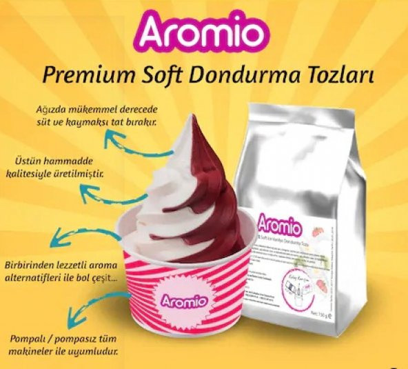 Aromio Aqua Plus Kakaolu Soft Dondurma