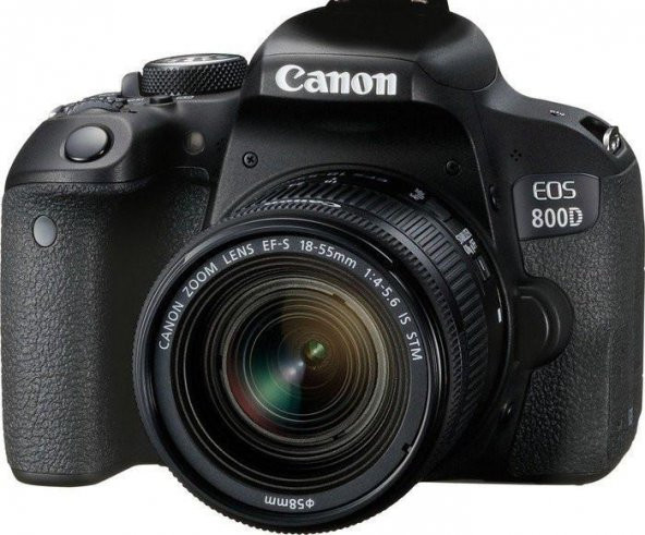 Canon EOS 800D 18-55mm IS STM (S CP) Fotoğraf Makinesi