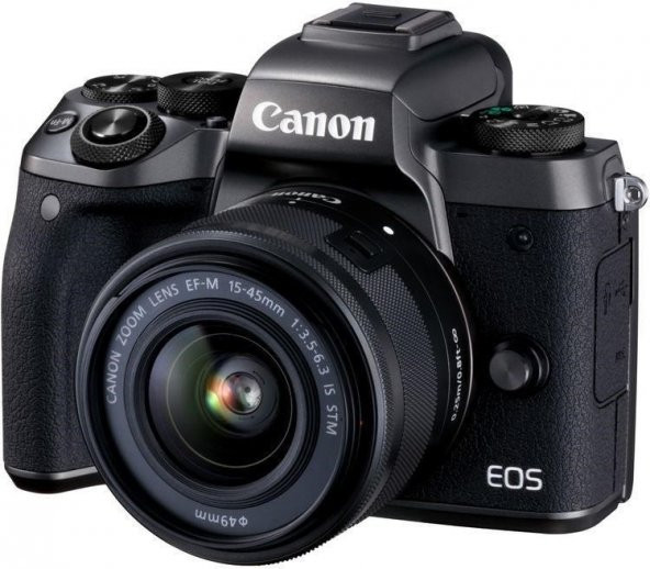Canon EOS M5 15-45mm F3.5-6.5 IS STM Fotoğraf Makinesi (Canon Eur