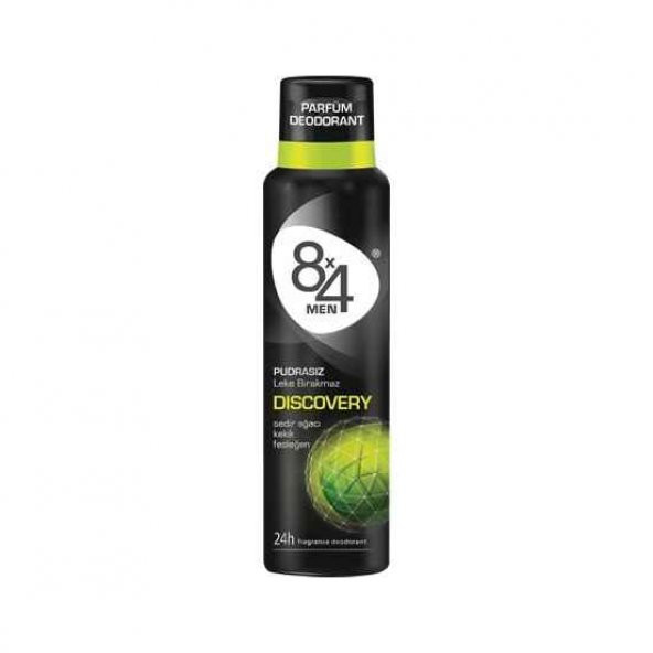 8X4 Dıscovery Sprey Deodorant 150Ml Erkek