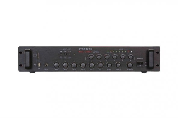 Startech ASC-360ZV Anfi Mikser 6 Bölgeli 360 Watt 100 Volt