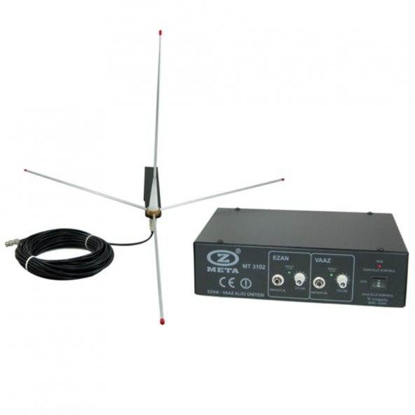 West Sound MT 3102 VHF - UHF Ezan Ve Vaaz Telsiz Alıcısı Ünites