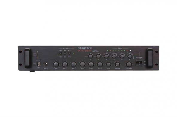 Startech ASC-250ZV Anfi Mikser 6 Bölgeli 250 Watt
