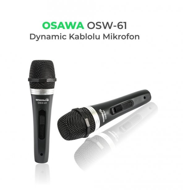 Osawa Osw-61 Kablolu El Mikrofonu Cami mikrofonu Ezan Mikrofonu