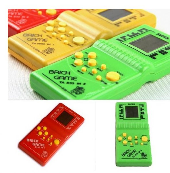 Nostarji Kutulu Atari Oyunu El Tetris Oyunu - 3