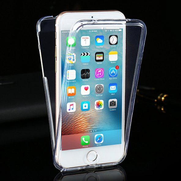 iPhone 6S  360 Derece Koruma Arka Kapak