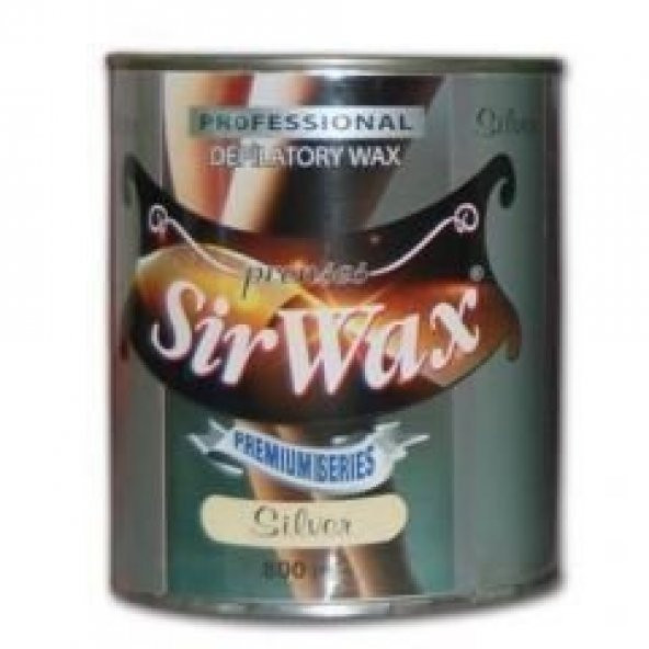 Sirwax konserve ağda 800 ml silver