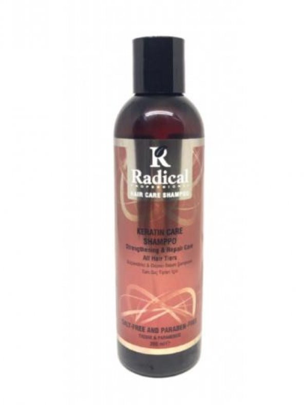 Radical hair care şampuan 350 ml keratin