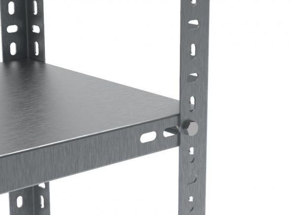 Çelik Raf 43*93 2.4 mt Yükseklik 7 Katlı - 2