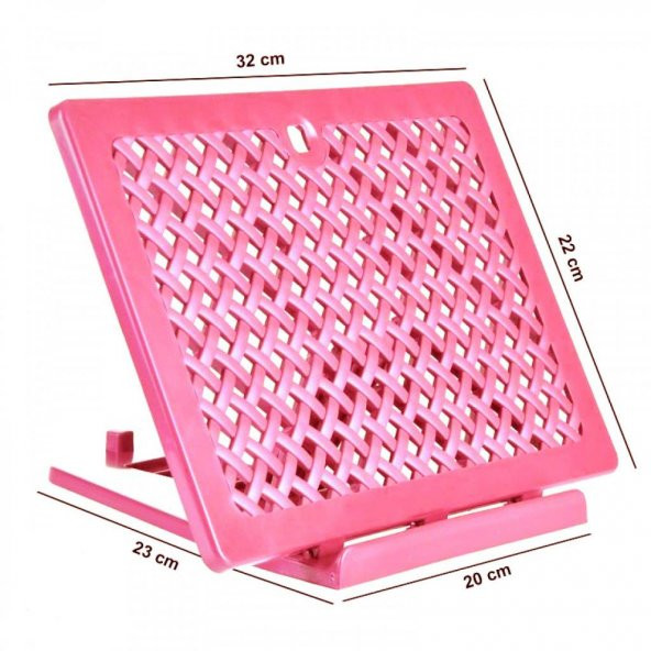 Masaüstü Plastik Rahle Bej-Kahve-Mavi-Pembe - 5