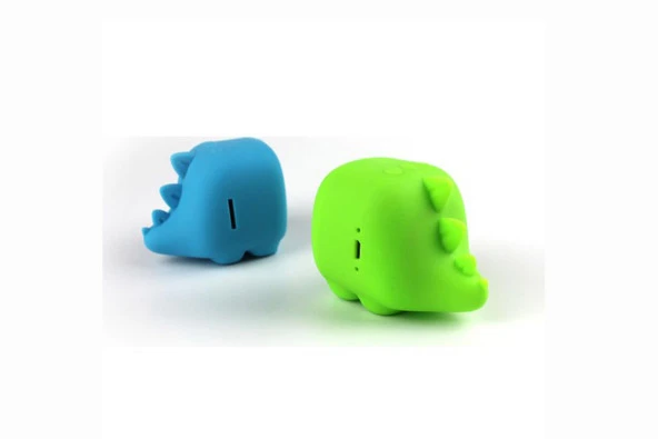 Dino Yeşil Bluetooth Kablosuz Hoparlör - Utangaç - 2