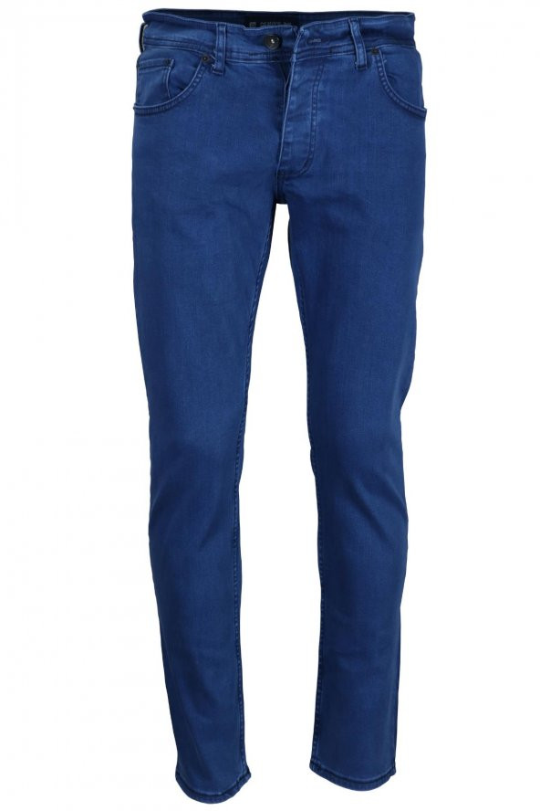 Erkek Mavi Kot Pantolon Slim Fit Likralı RAR00423