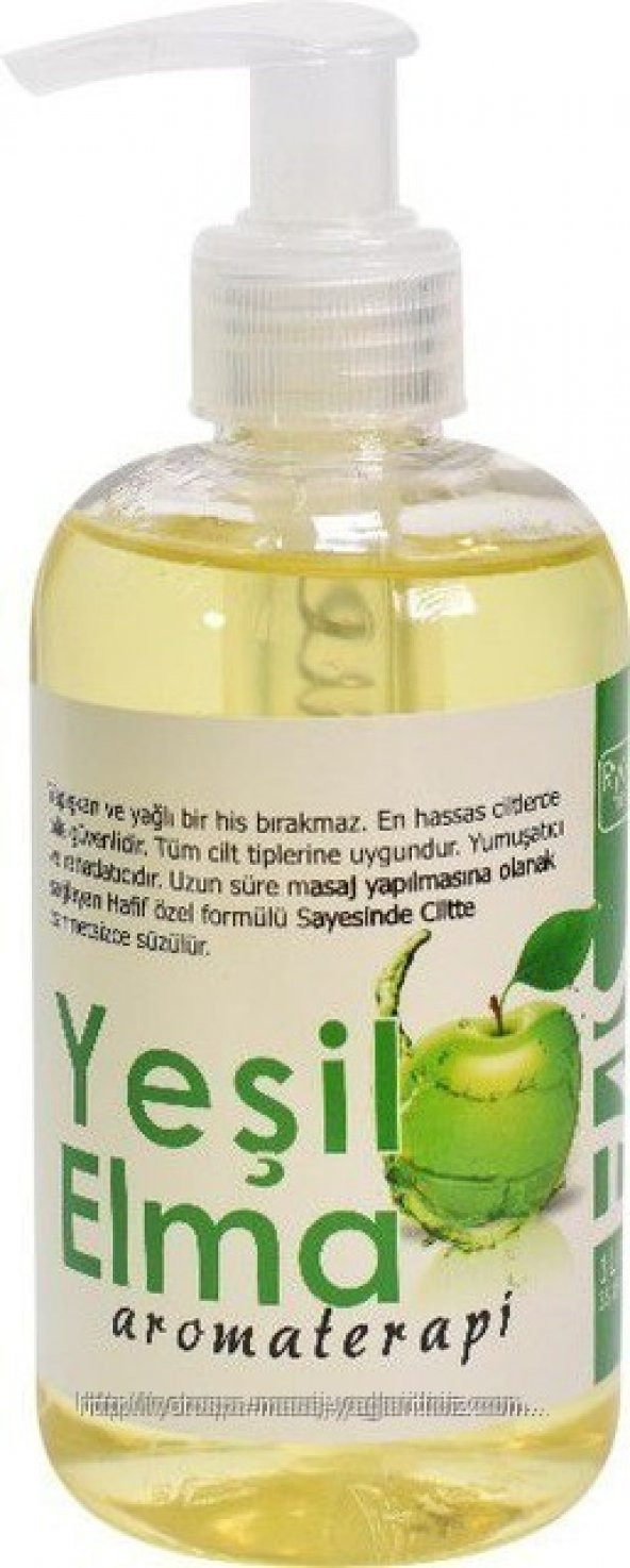 Yeşil Elma Aromaterapi Masaj Yağı 250 ml.