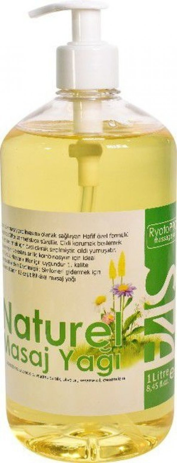 Bitkisel Naturel Masaj Yağı 10 Litre